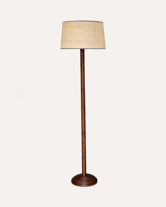 Pzaz Wooden Stand Lamp